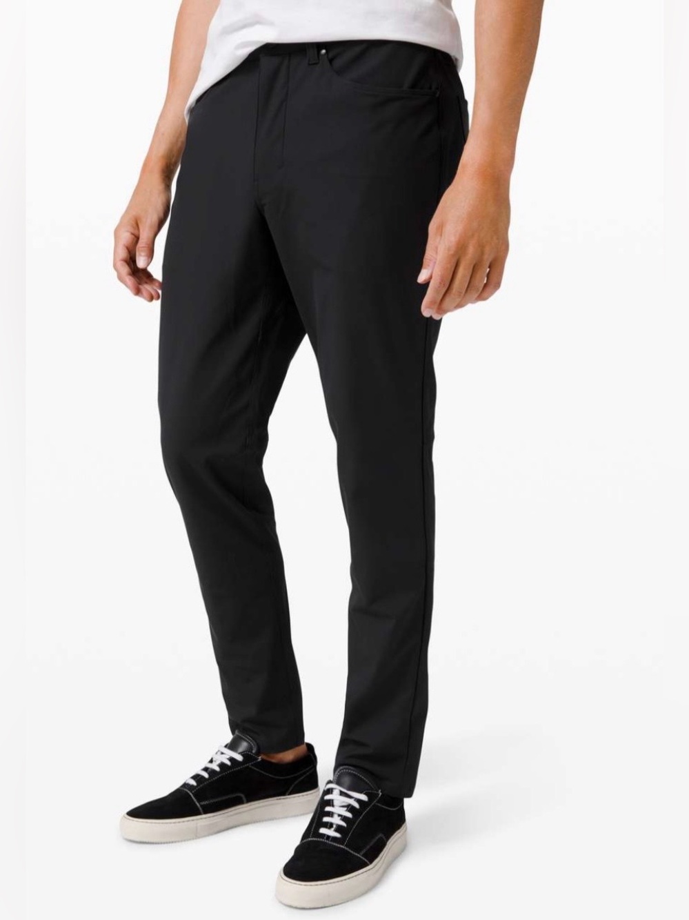 Lululemon ABC Slim Fit Pant Warpstreme Black 36x27 Men’s 5 Pocket